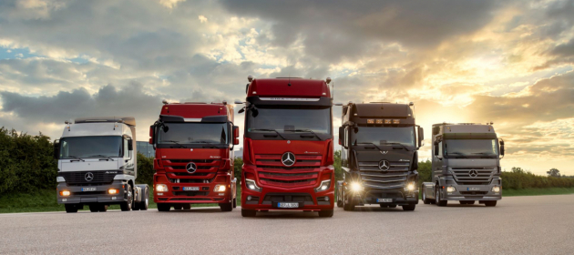 Mercedes-Benz Actros slaví 25 let 