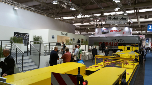 Expozice Goldhoferu na IAA