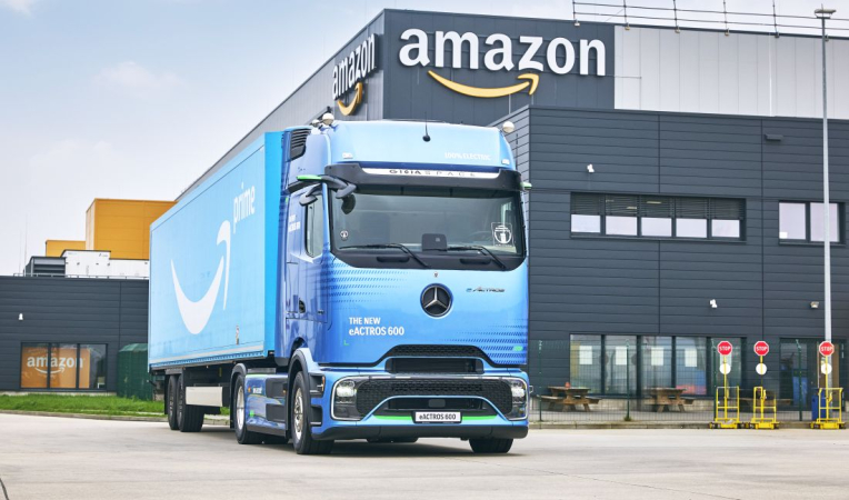 Mercedes eActros 600 Amazon